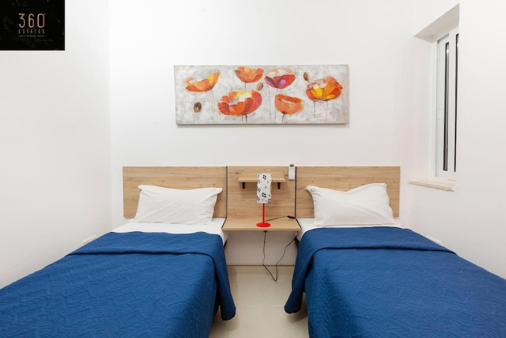 Comfy Apt With Terrace, 5 Mins To Sliema Ferries By 360 Estates 그지라 외부 사진